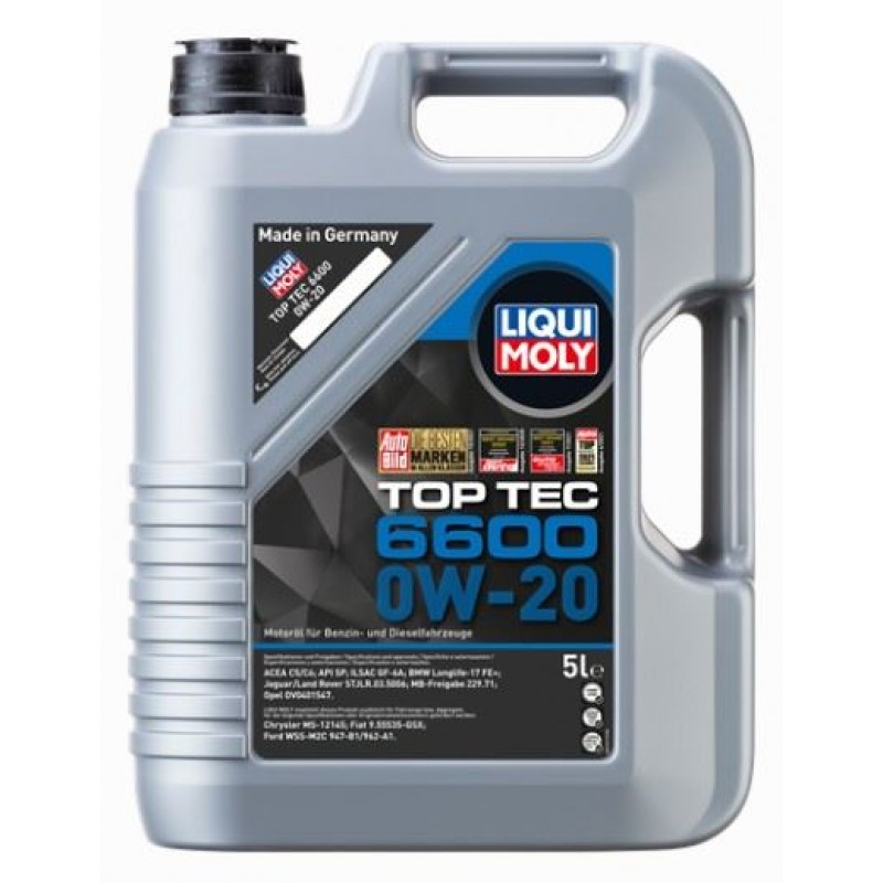 YAĞ TOP TEC 6600 0W-20 5LİTRE