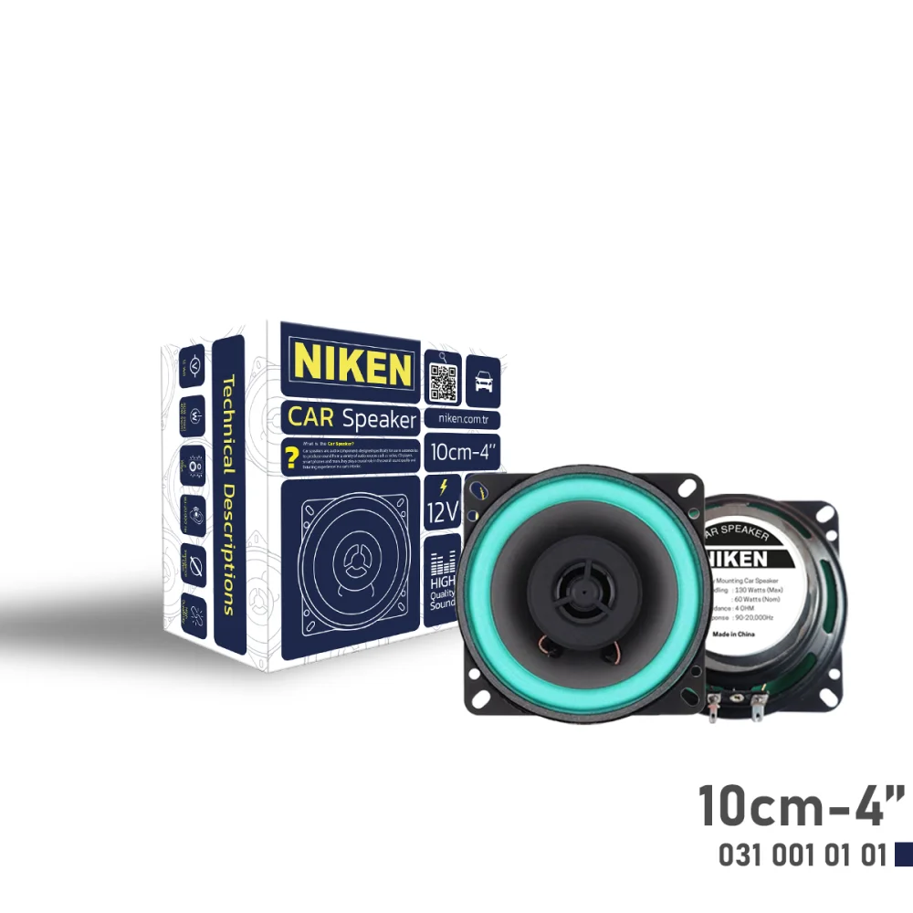 Niken 10 cm 4 İnç Araç Hoparlörü NP-HOPARLOR-10CM