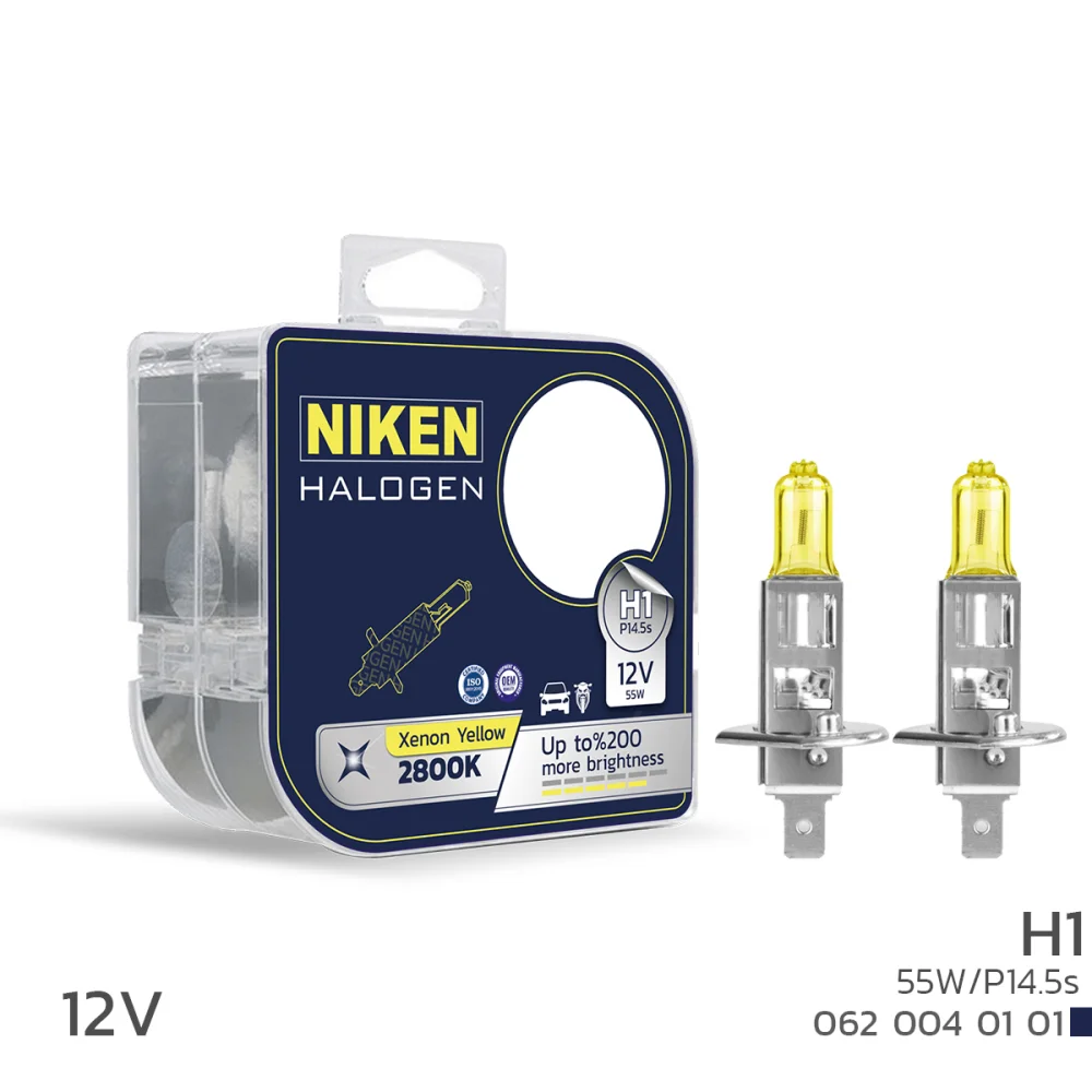 Niken H1 12V 55W Sarı Işık Ampul 2800K NP-SL3600
