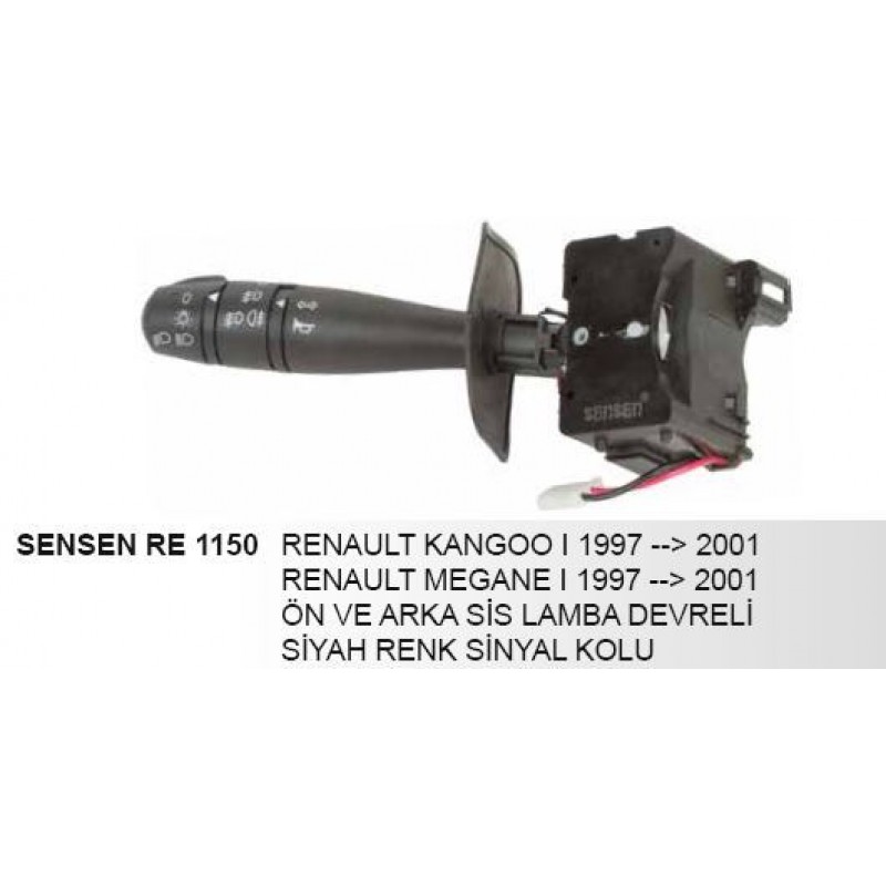 Ürün Kodu : RE1150 - FAR KOLU ON+ARKA SİS RENAULT KANGOO/MEGANE I 251565