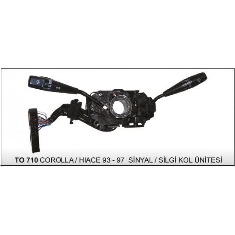 SİNYAL KOLU SİNYAL ÜNİTE TOYOTA COROLLA AE 100-HIACE 93-97