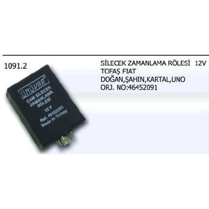 SİLECEK ZAMANLAMA ROLESİ 12V DKŞ FIAT UNO 46452091
