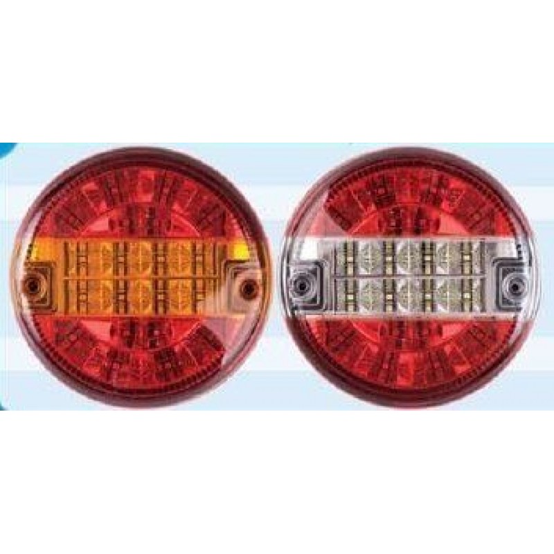 Ürün Kodu : ÇR.201618-SK24V - LED HAMBURGER STOP LAMBASI SARI - KIRMIZI 3 FONKSİYONLU 24V